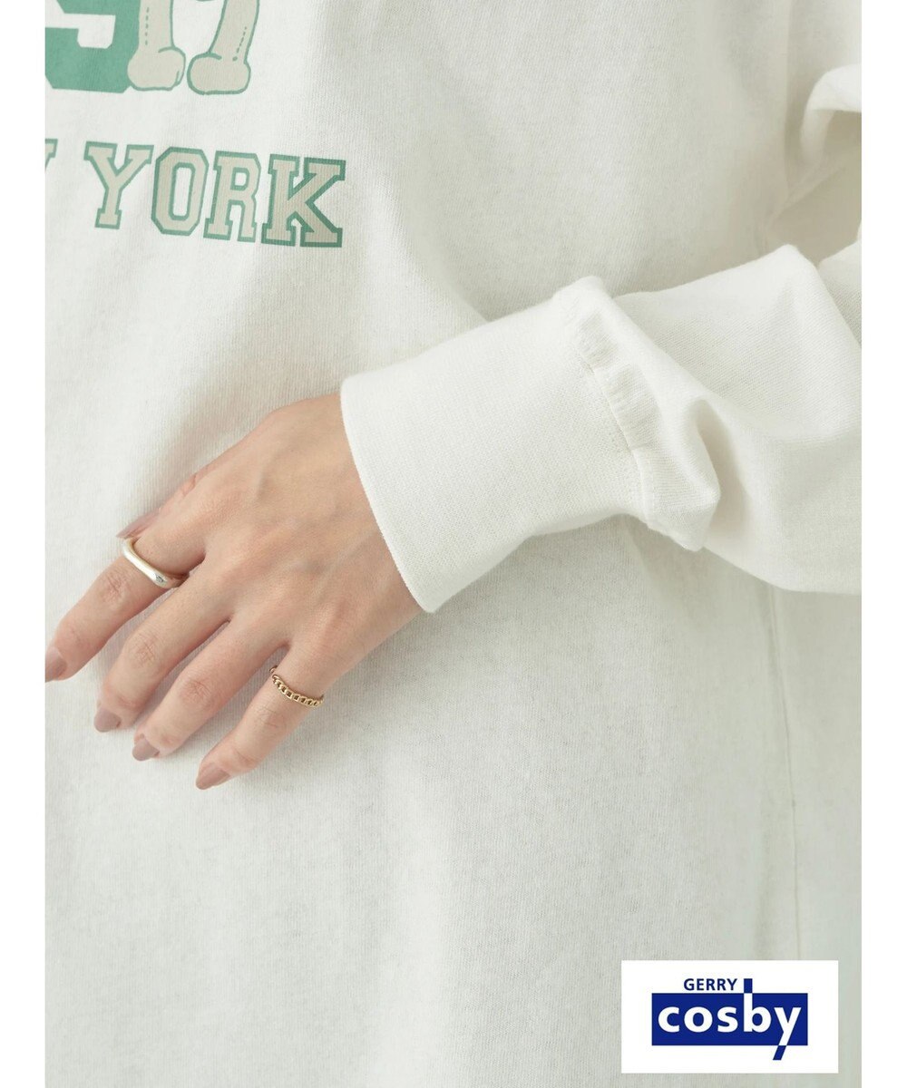 earth music&ecology Ｃｏｓｂｙ×ｅａｒｔｈ　ベアープリントロングＴシャツ 