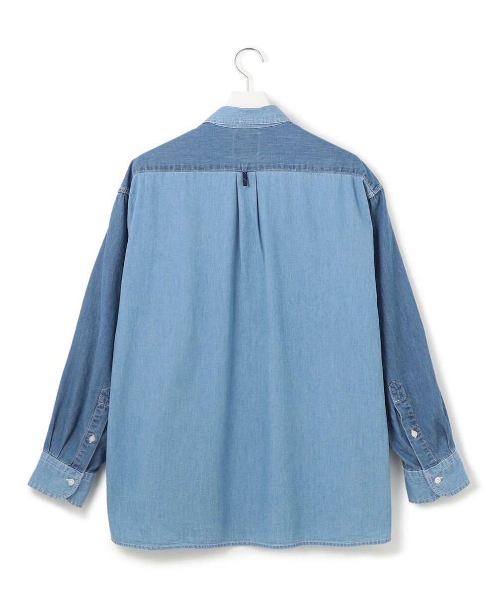 J.PRESS YORK STREET 【UNISEX】クレイジーパターン デニムシャツ 