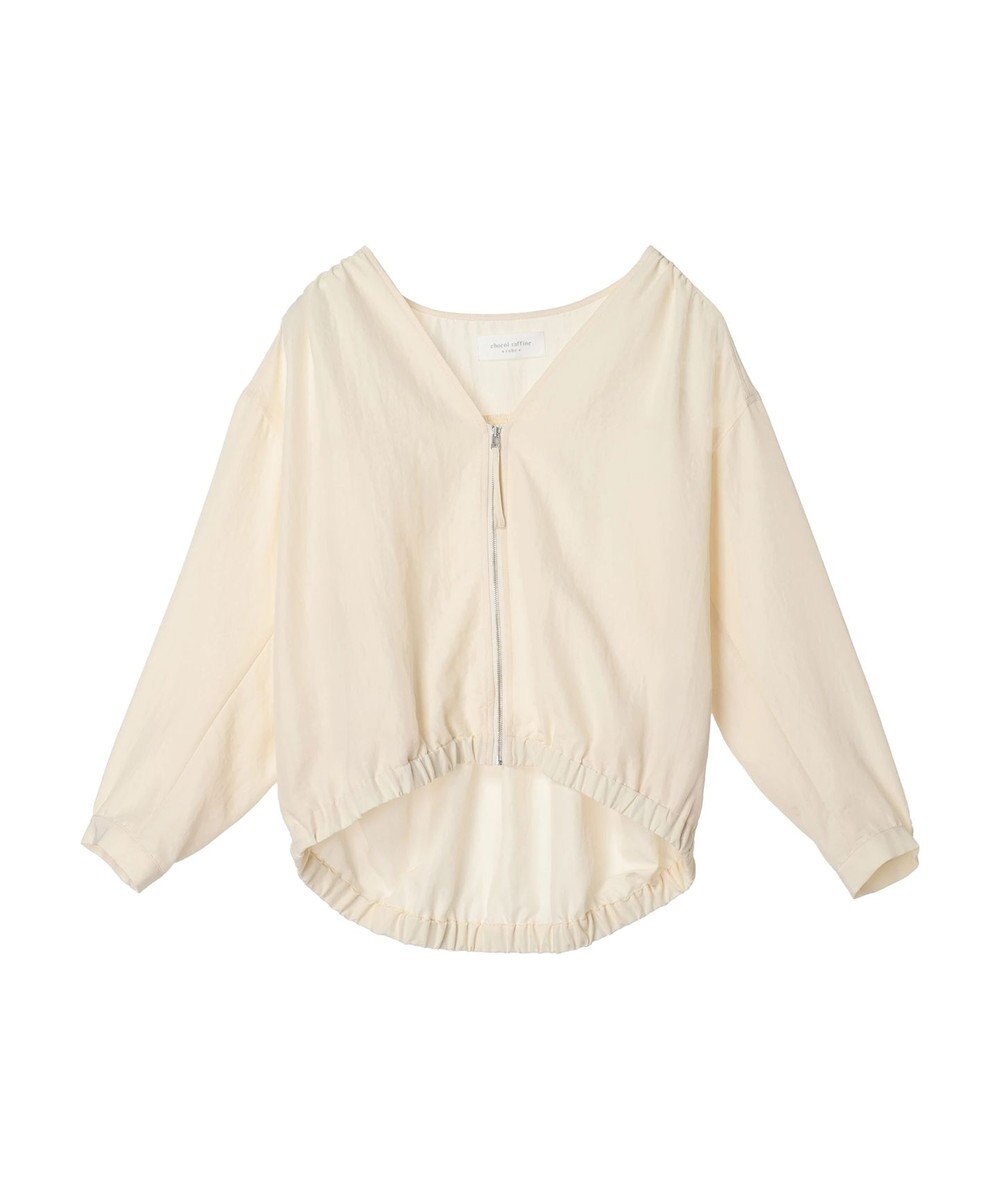 Green Parks イージーケア　Ｖネックブルゾン 