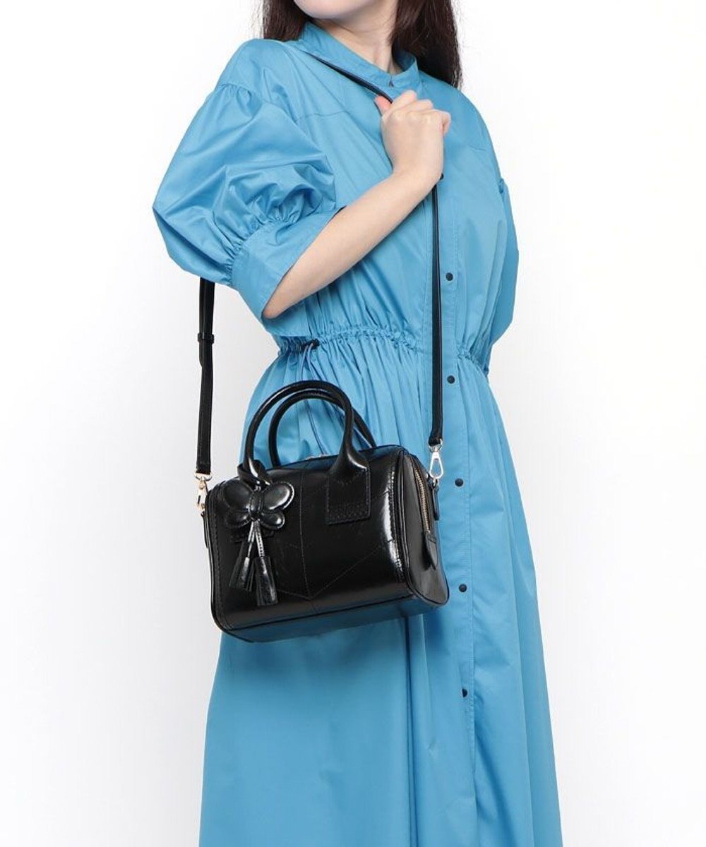 ANNA SUI ポワロ 2wayハンドバッグ 