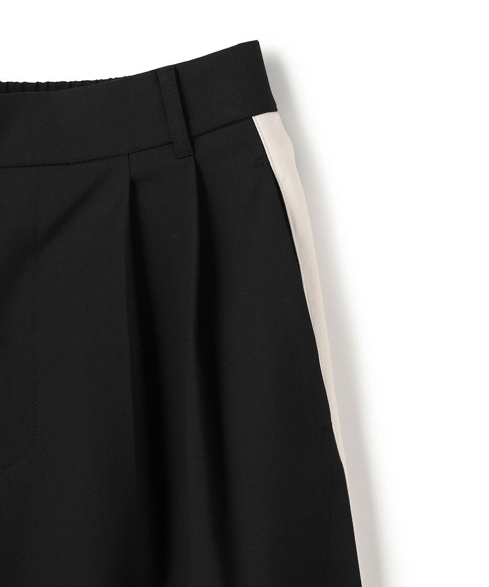 UNFILO L 【セットアップ着用可】マイビューティ 側章ワイドパンツ 