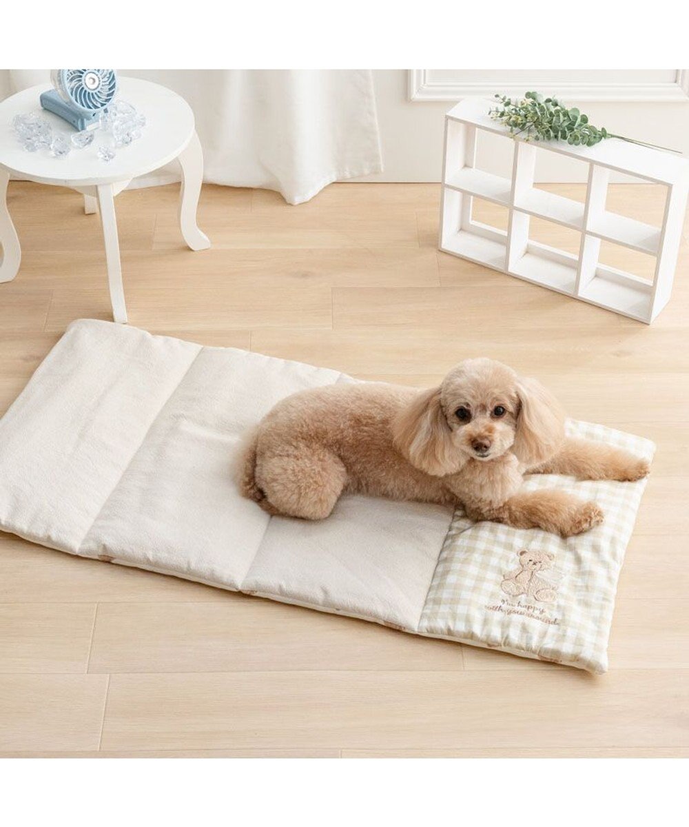 PET PARADISE ペットパラダイス くまちゃん クール ロールマット 《アイス柄》 