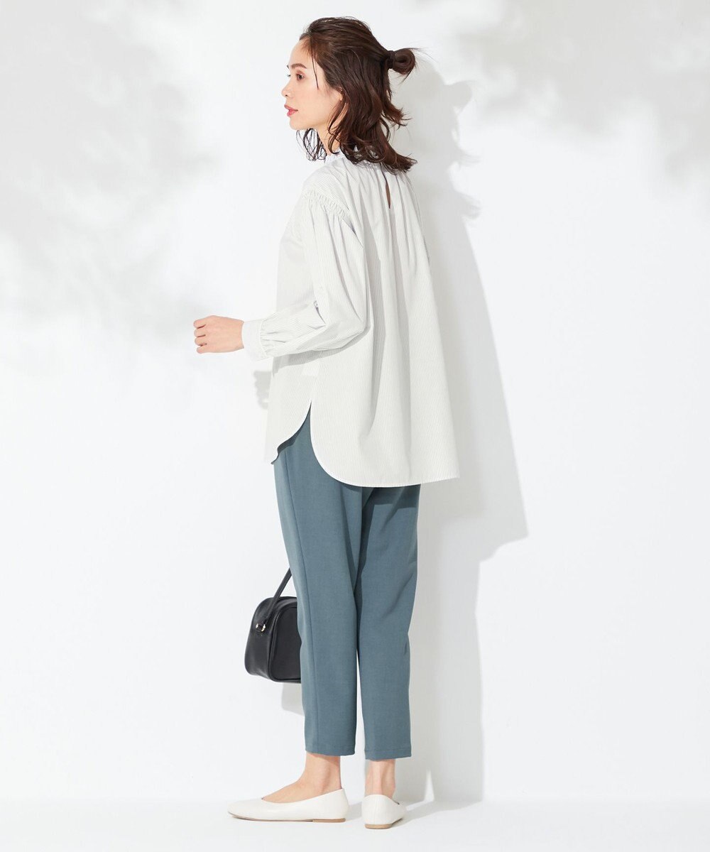 ANY 【接触冷感・UVケア】イージーケア美脚 パンツ 