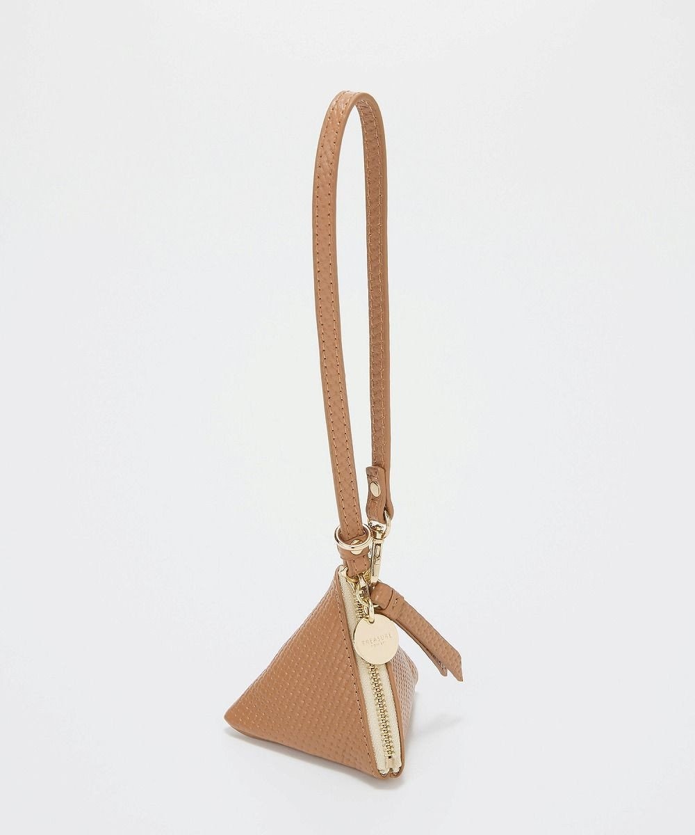 TOPKAPI 【TREASURE TOPKAPI】クロスエンボス レザー マルチケース/コインケース 