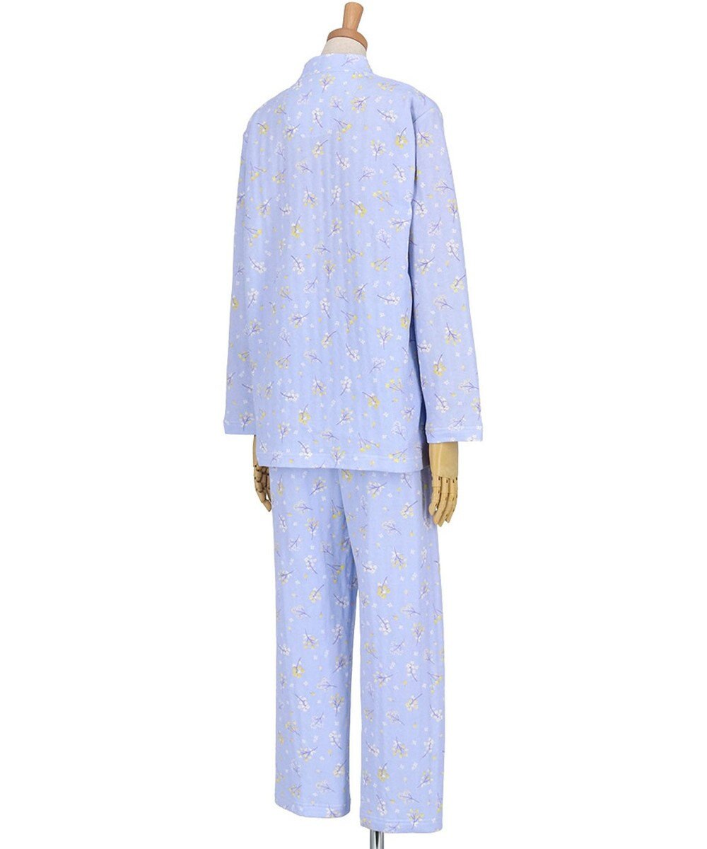 Wing パジャマ 長袖 長ズボン 綿混(本体) あったか レディース EP6015 ウイング／ワコール 