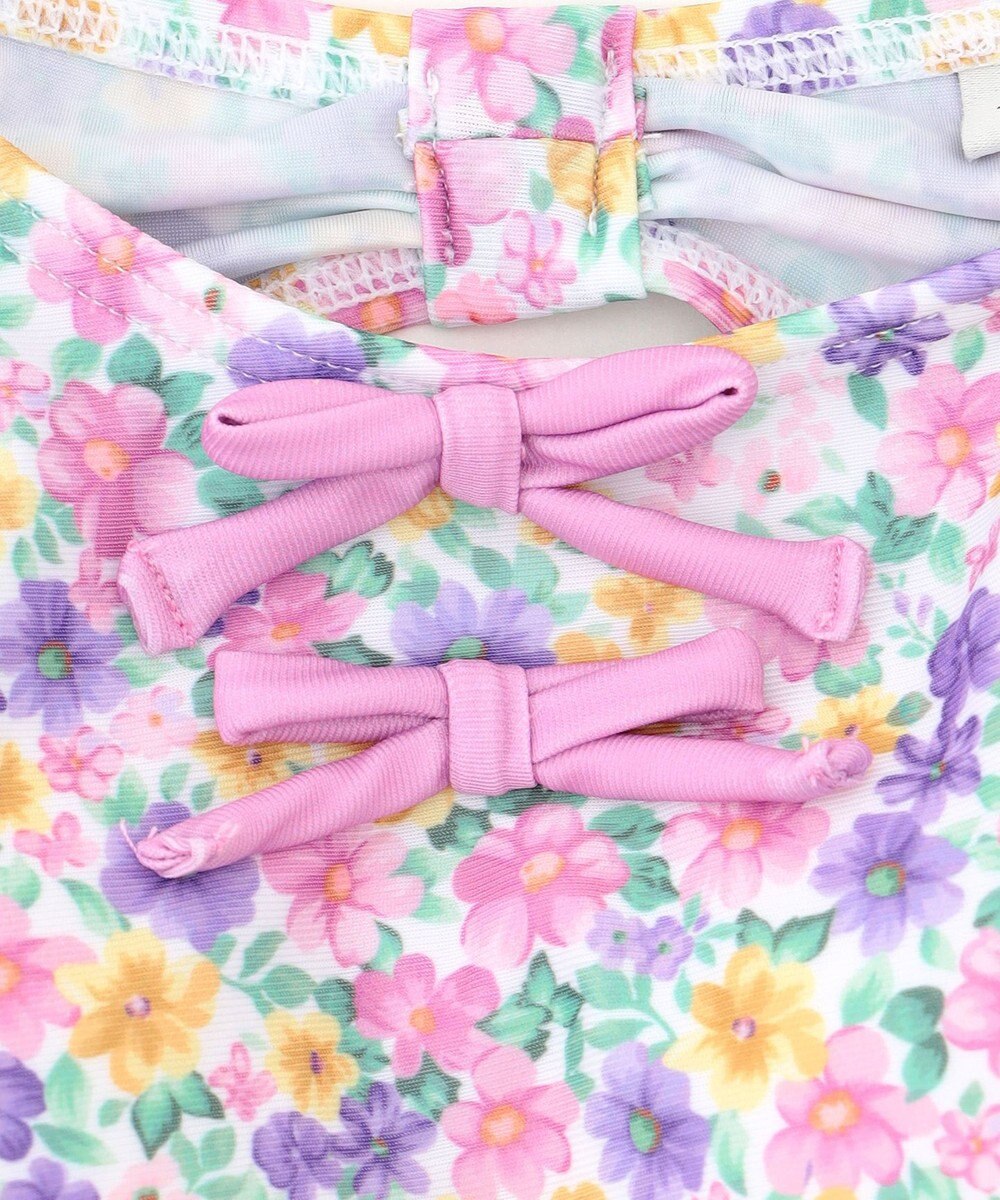 ANY KIDS 小花柄 セパレート水着 