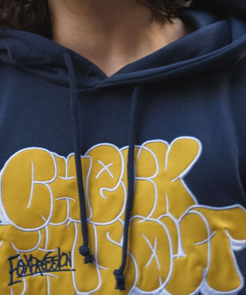 WEGO ヘビーウエイトグラフィティプルパーカー 