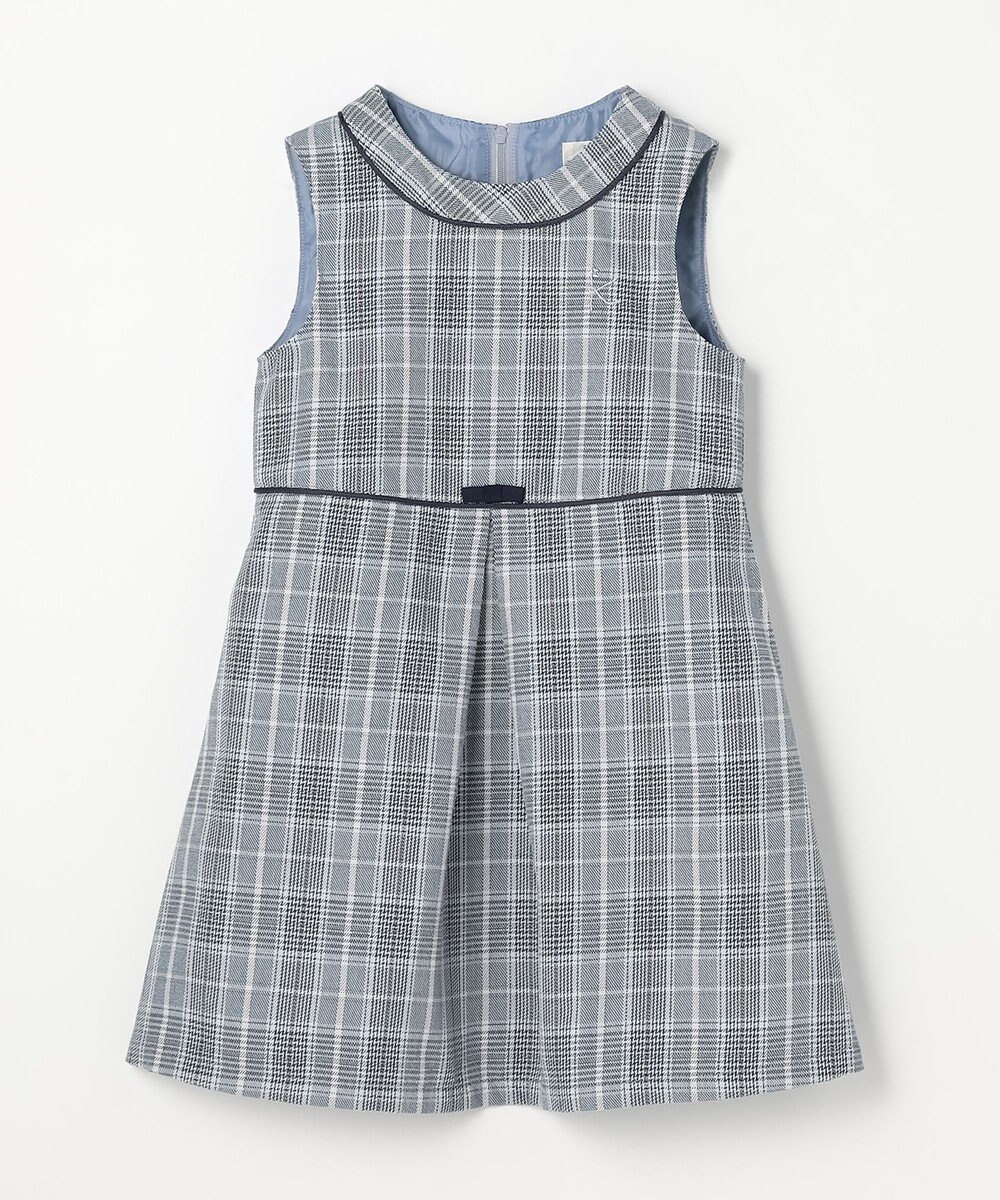 組曲 KIDS 【110-140㎝】グレンチェック ジャンスカ 