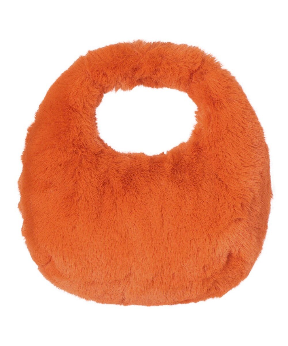MOONBAT Faviora Faux Fur フェイクファー ワンハンドルバッグ ／ファーバッグ 