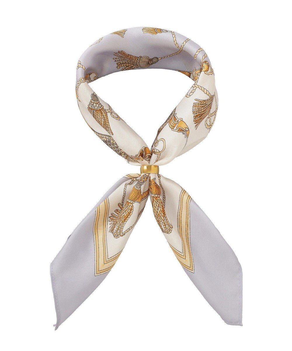 Green Parks リングＳＥＴタッセル柄スカーフ 