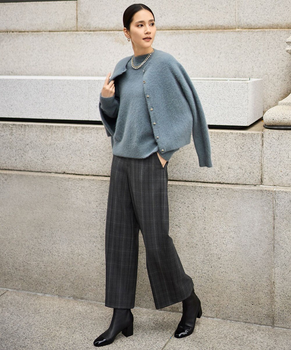 自由区 L 【SHIHOさん着用】ヘアリーフォックス カーディガン 