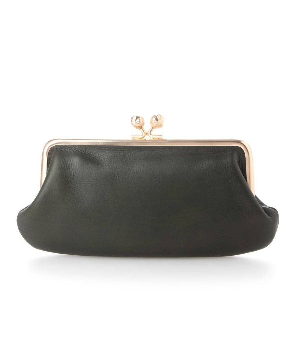 UNBILLION perche フラグメントケース付きアンティーク調ガマグチ長財布 