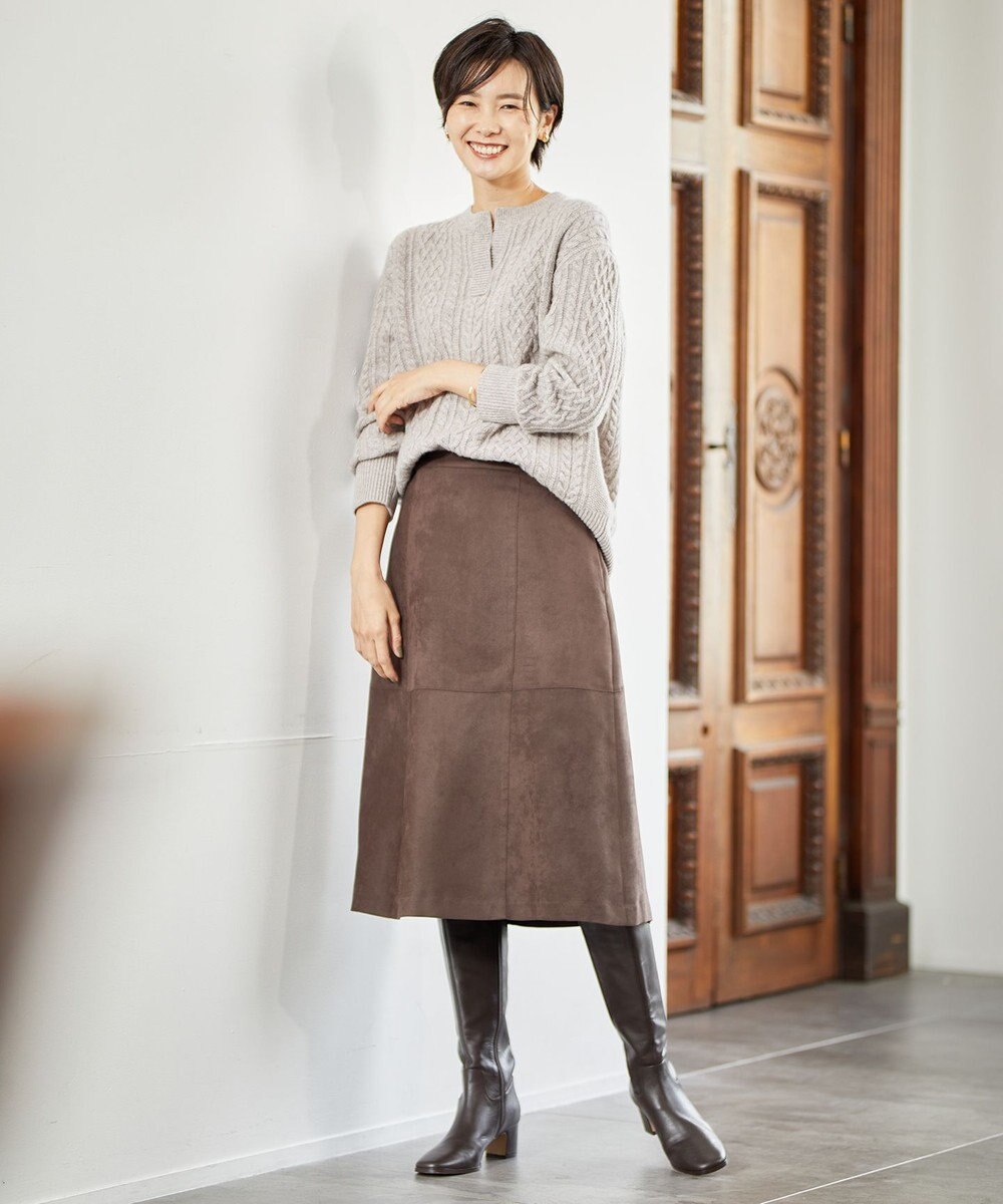 J.PRESS LADIES レザー ロングブーツ 