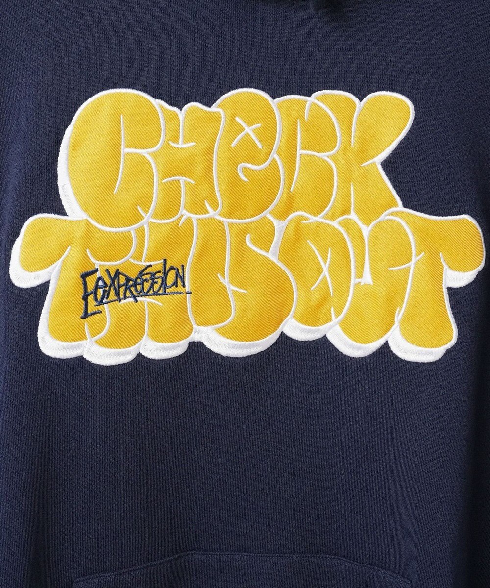 WEGO ヘビーウエイトグラフィティプルパーカー 