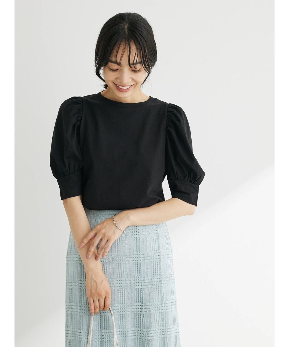 Green Parks ・ＳＵＧＡＲ　ＳＰＯＯＮ　ギャザーパフＴシャツ 