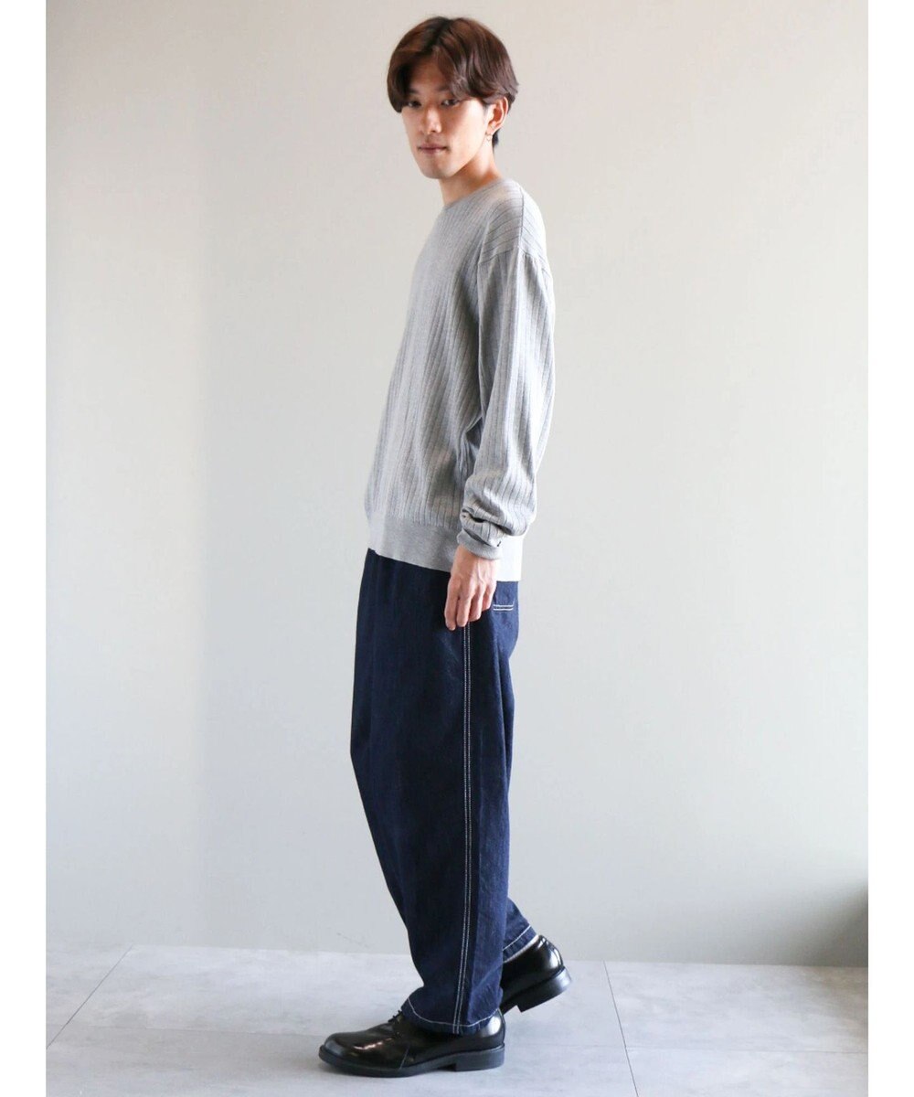 CRAFT STANDARD BOUTIQUE ワイドリブクルーネックニットプルオーバー 