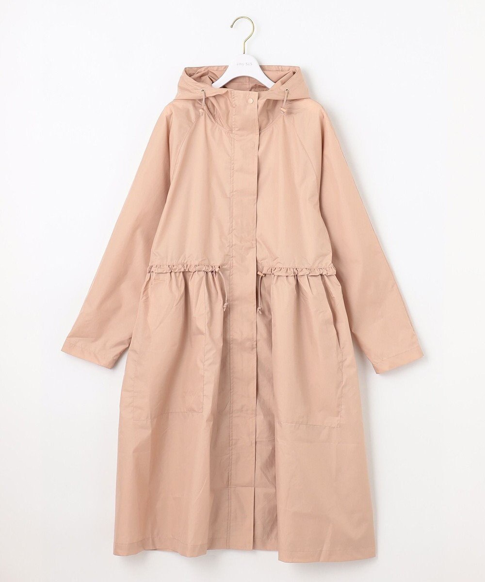 ANY SIS 【WEB限定】モッズギャザー レインコート 