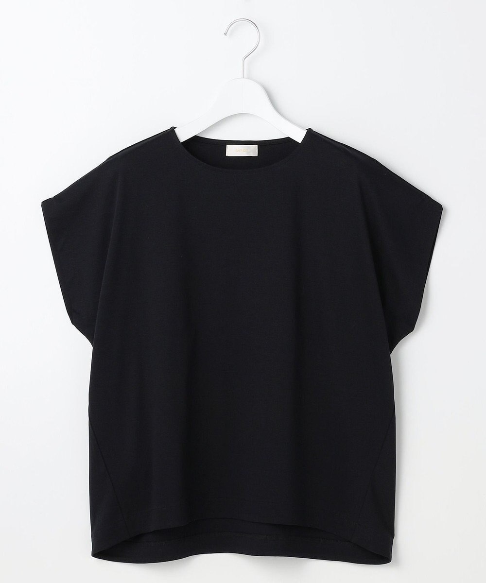 ANY SIS L 【シルクタッチさら魅せTシャツ】後ろコクーン プルオーバー 