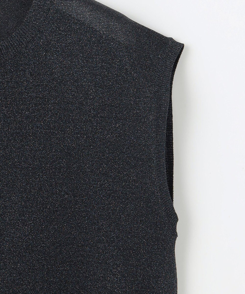 自由区 S 【カタログ掲載】カラーミックスラメスリーブレス ニット 