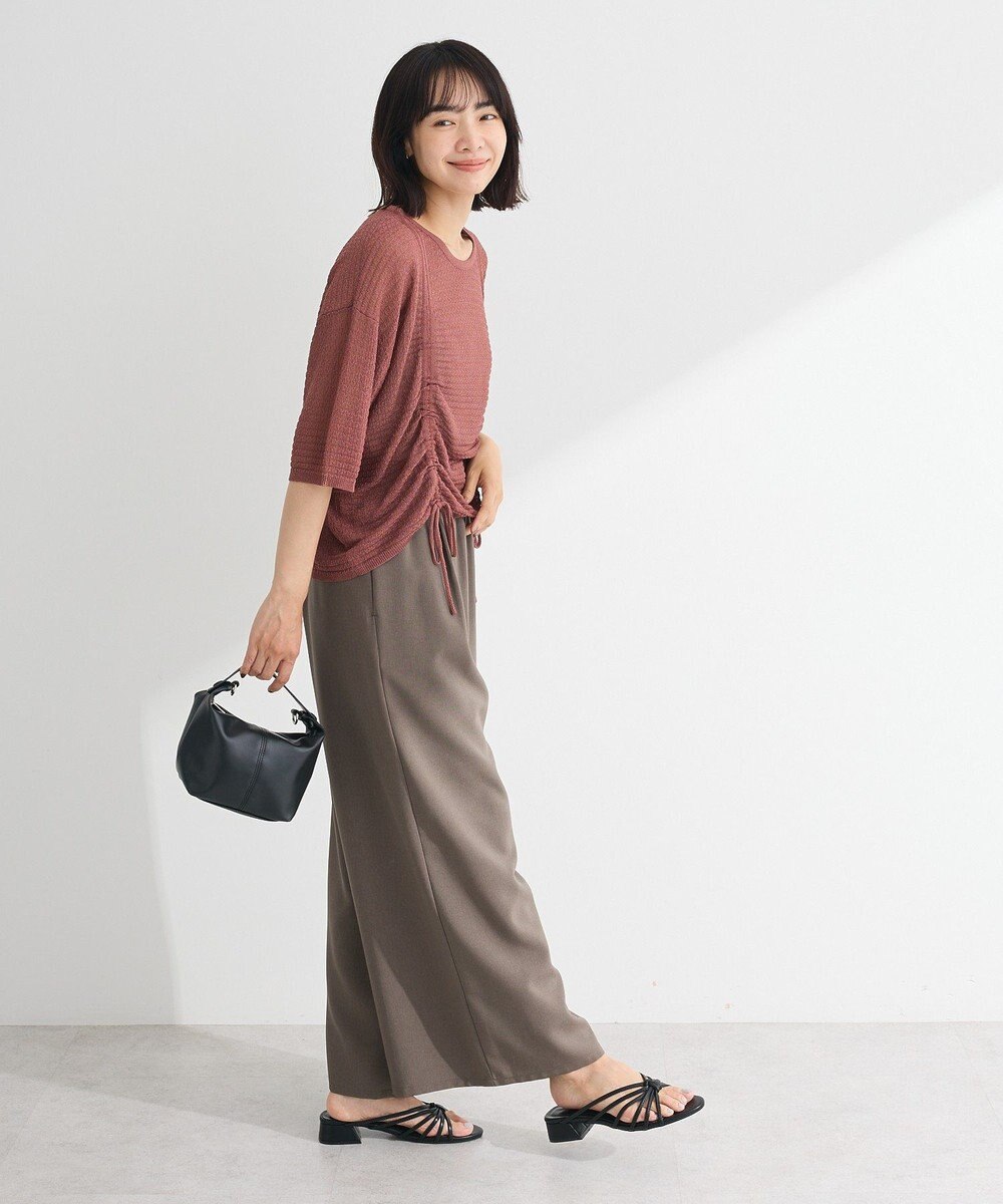 Green Parks ・ＥＬＥＮＣＡＲＥ　ＤＵＥ　シャーリングシアーニット 