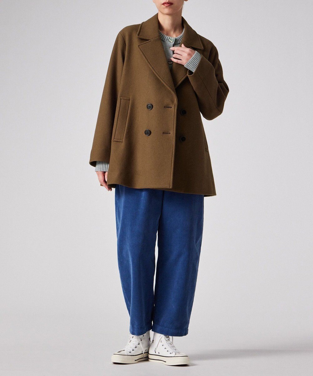 Paul Smith ウールカルゼ ショート ピーコート 