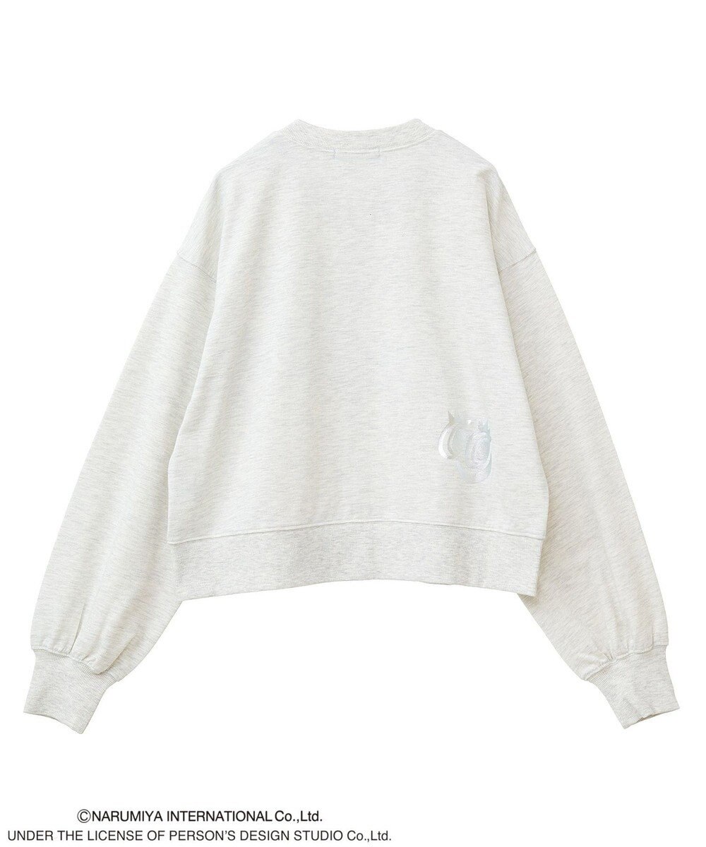 Green Parks ＡＮＧＥＬ　ＢＬＵＥ箔プリントＺＩＰカーディガン 