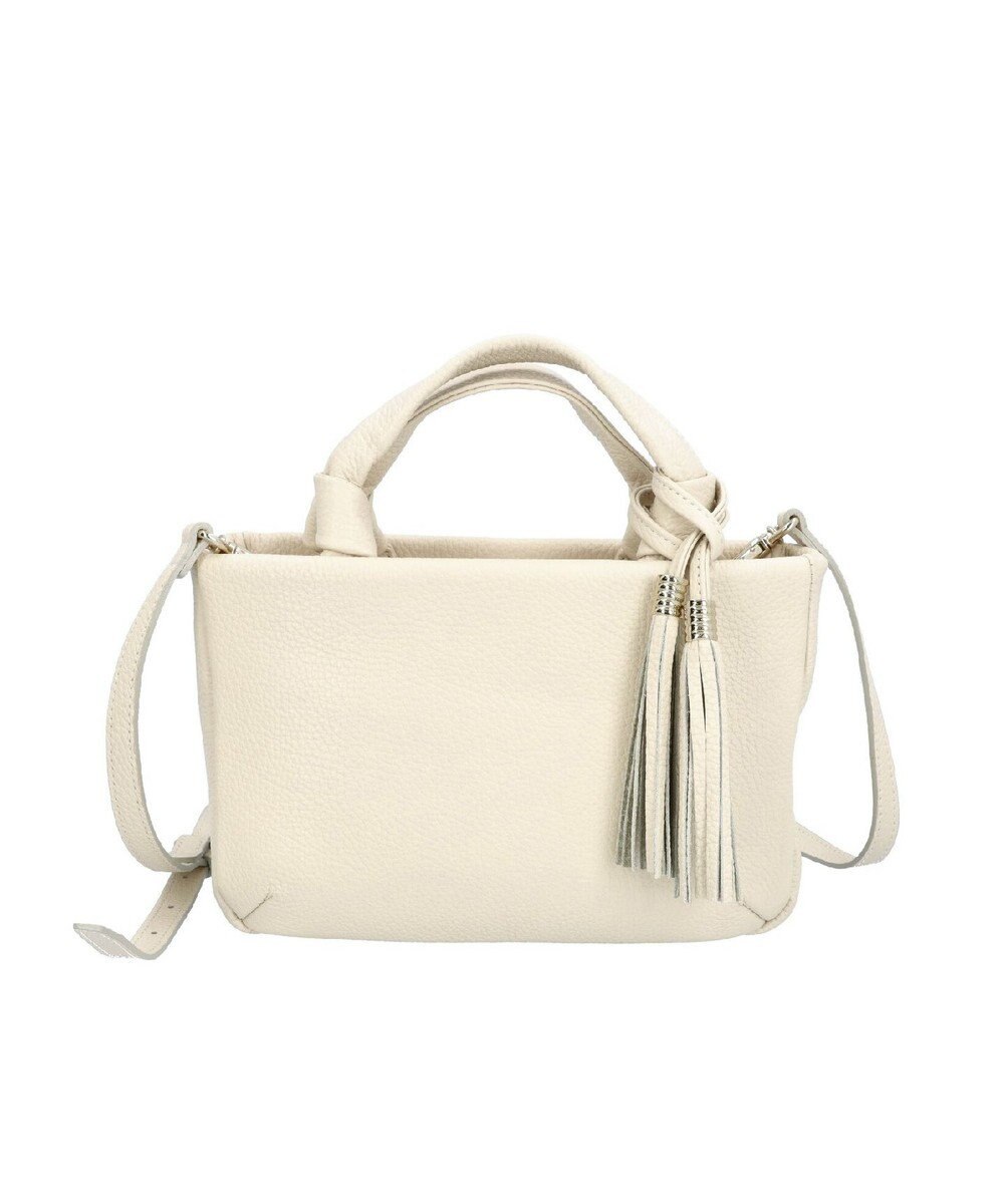 Atelier nuu 日本製 タッセルレザー loop ミニボストン 