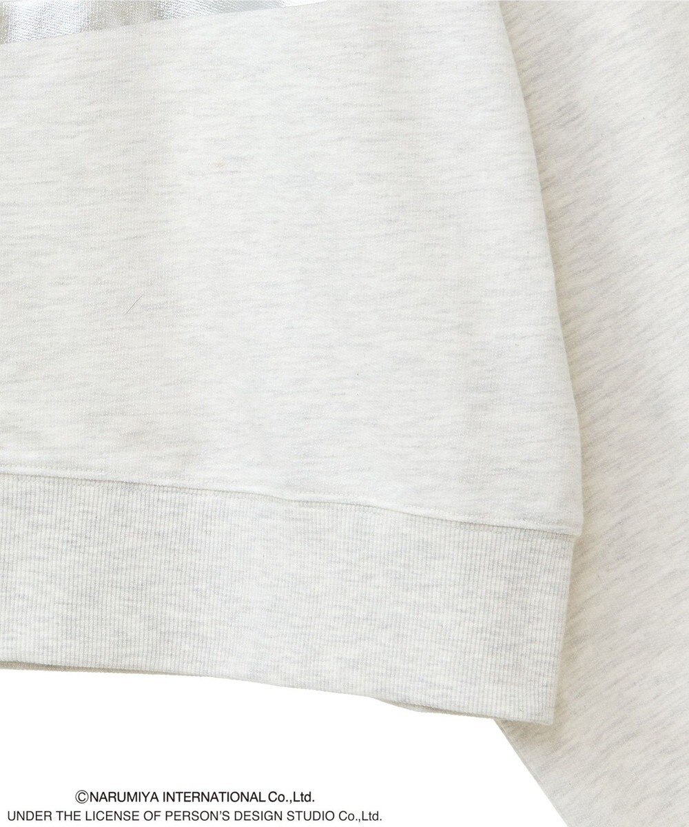 Green Parks ＡＮＧＥＬ　ＢＬＵＥ箔プリントＺＩＰカーディガン 