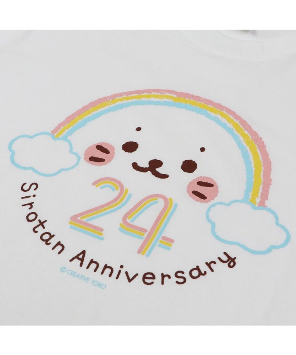 Mother garden しろたん 24周年アニバーサリー柄 Tシャツ 半袖 