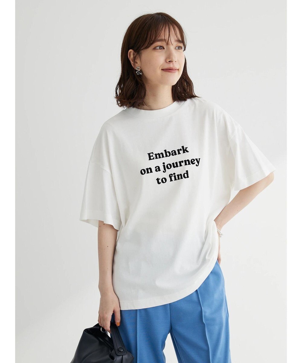 Green Parks ブロックロゴオーバーサイズＴシャツ 