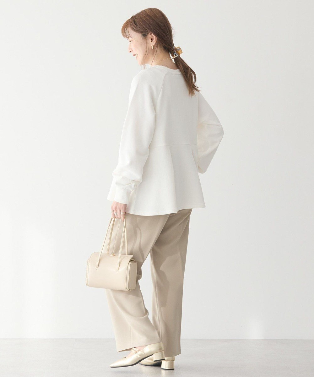 AMERICAN HOLIC 袖ボリュームペプラムスウェット 