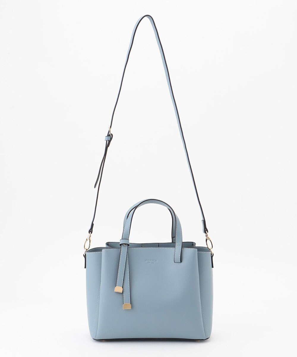 LA BAGAGERIE 【MONICA】ボウタイリボンハンドバッグ 