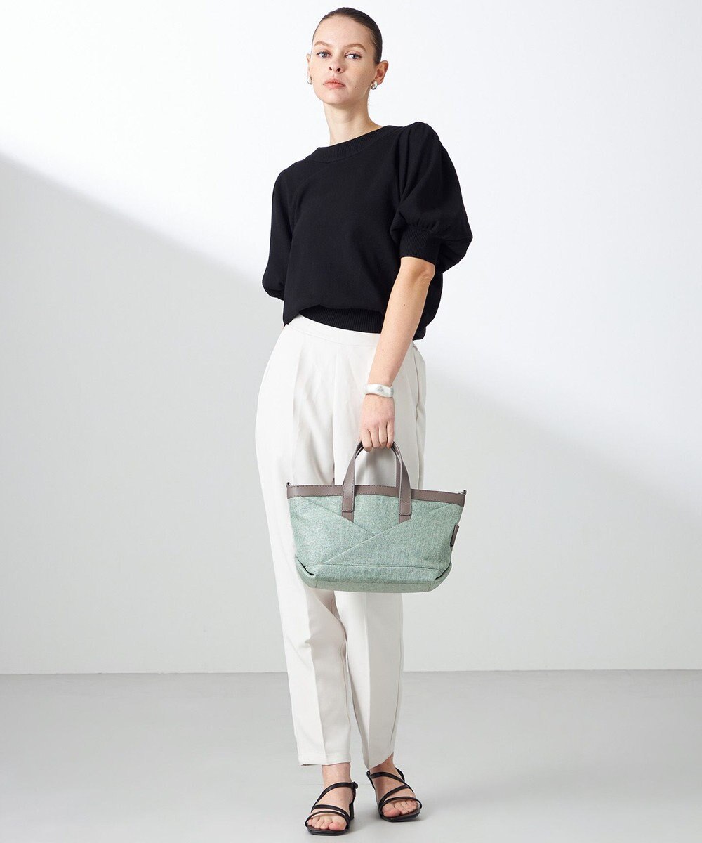 Y'SACCS リネンライク　イニシャルトート　Sサイズ 