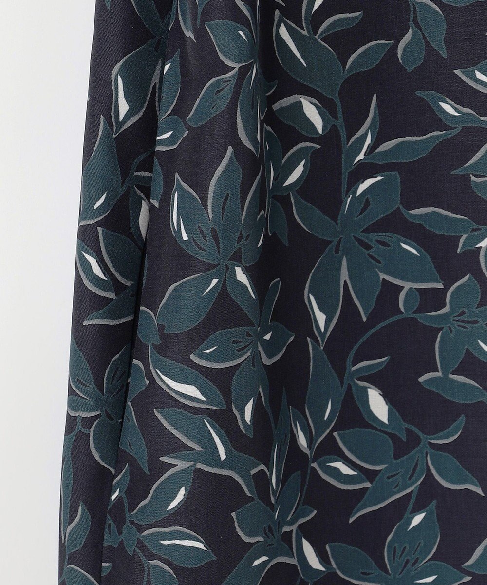 J.PRESS LADIES 【洗える】ボタニカルプリント ワンピース 