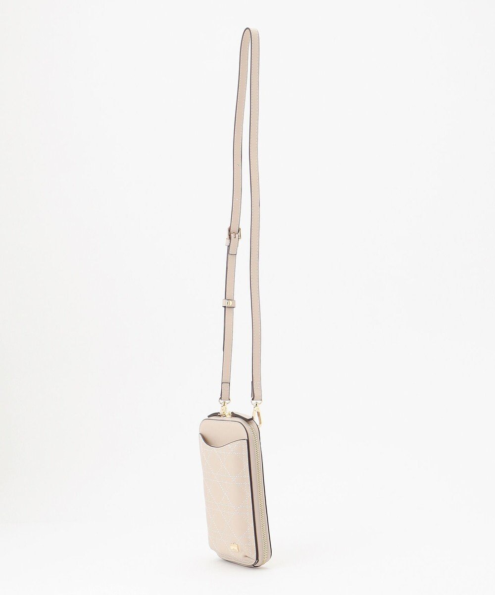 LA BAGAGERIE 【レザー×ステッチ】スマホポシェット 