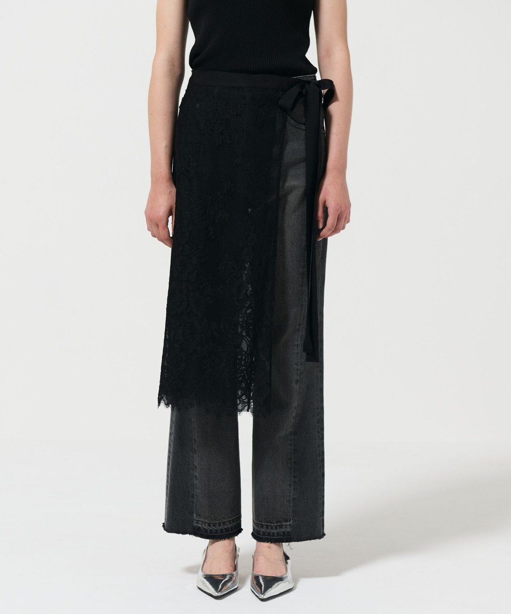 GRACE CONTINENTAL レースオーバースカート 