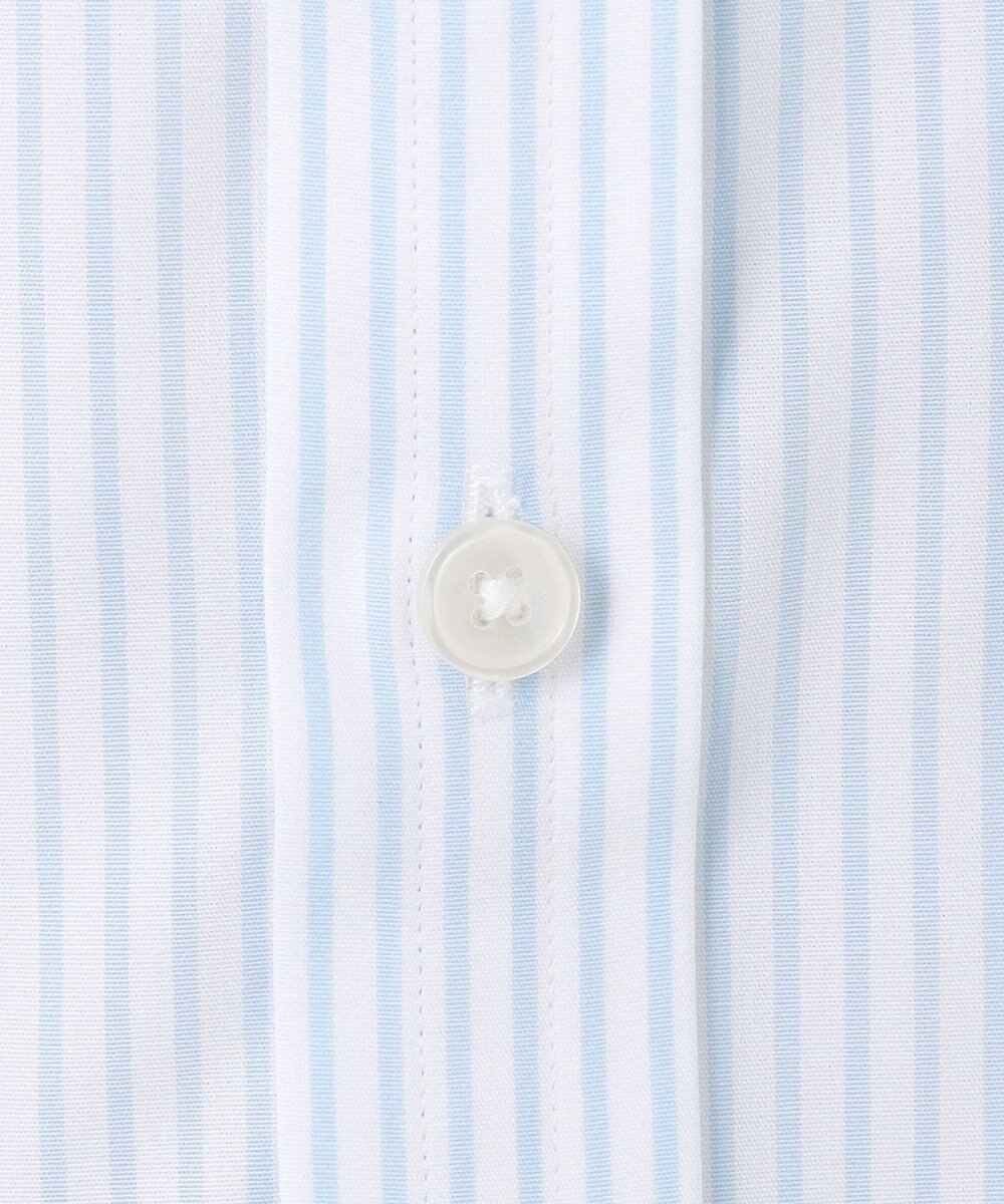 GOTAIRIKU 【形態安定】PREMIUMPLEATS_セミワイドカラー 通年ドレスシャツ（ストライプ） 