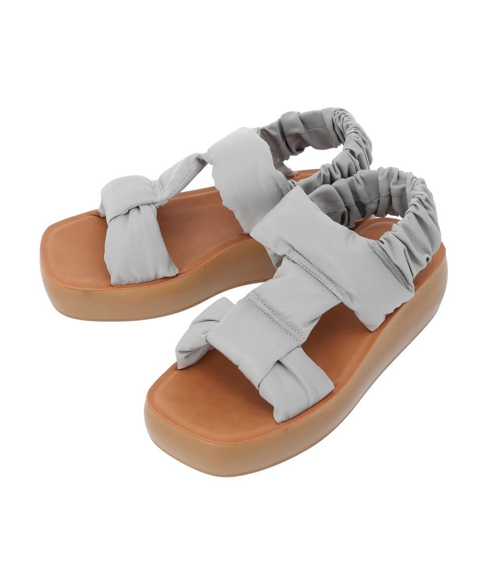 Green Parks ・ｒｉｃｈ　ｂｌｕｅ　ストラップサンダル 