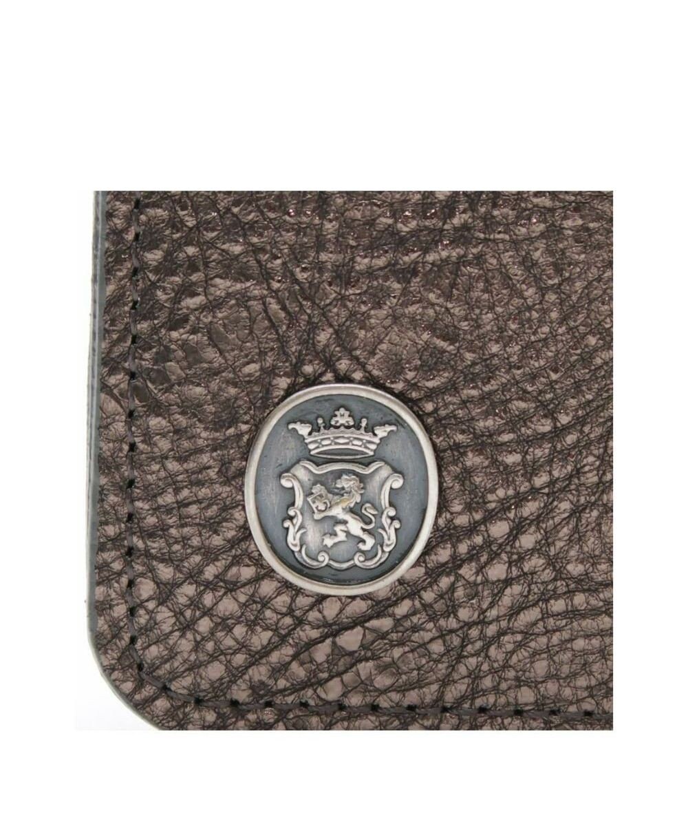 A.D.M.J. 【牛革】メタリックレザー/スリムウォレット 