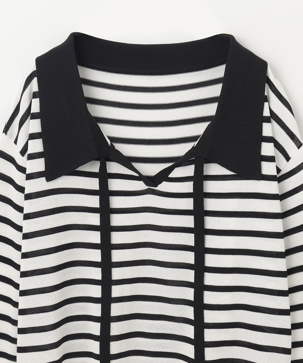 GRACE CONTINENTAL マリンボウタイニット 