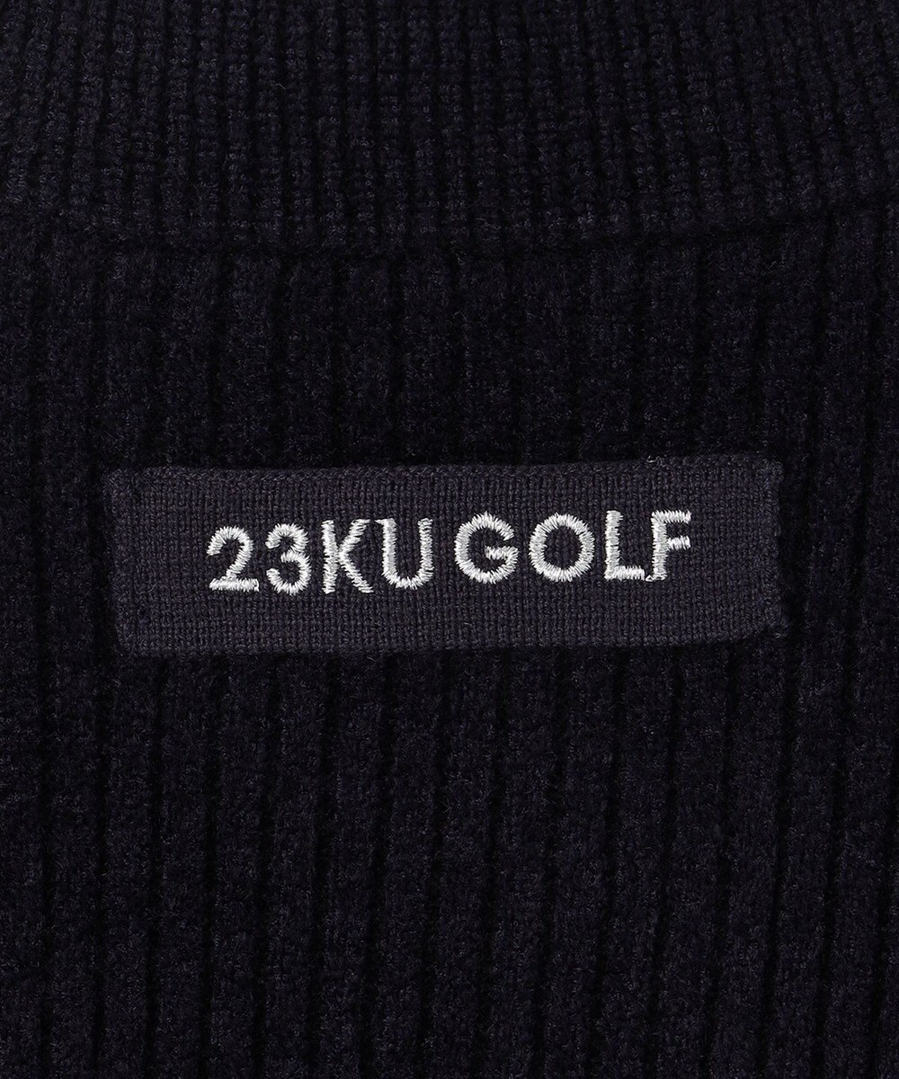 23区GOLF 【WOMEN】ストレッチモール リバーシブル ベスト 1着で2着分のお得感 温度調節に◎ 