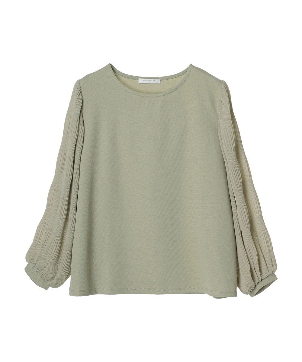 Green Parks マジョリカスリーブカットプルオーバー 