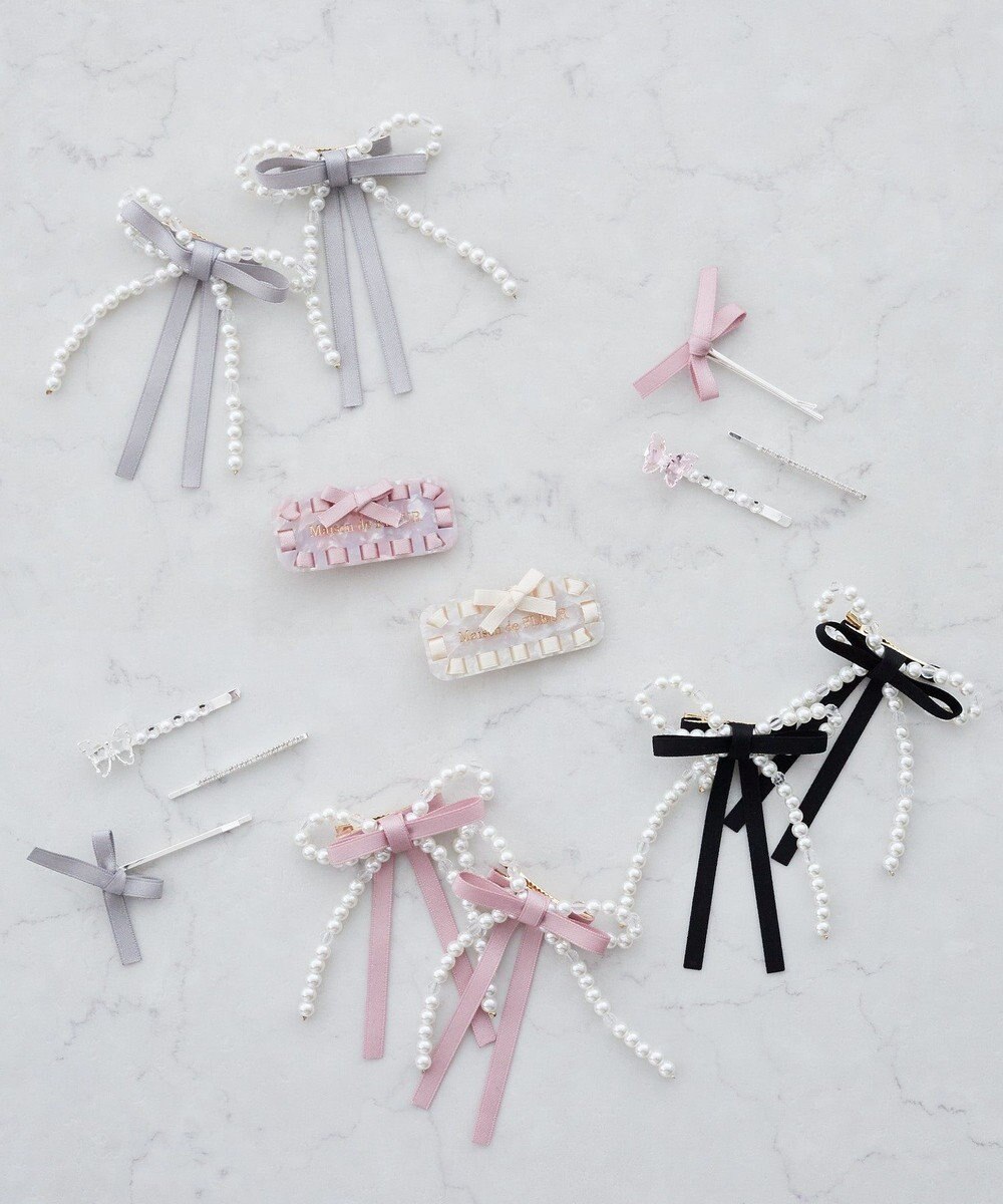 Maison de FLEUR パピヨン3SETピン 