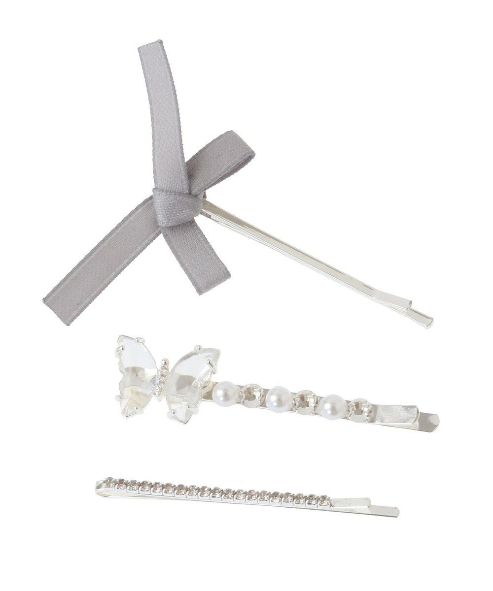 Maison de FLEUR パピヨン3SETピン 