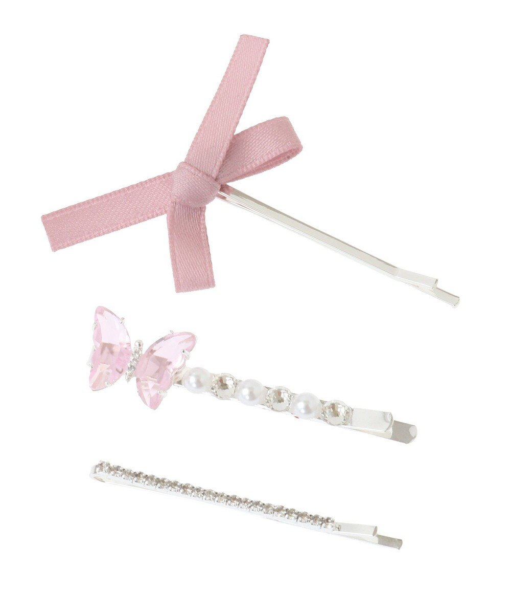 Maison de FLEUR パピヨン3SETピン 