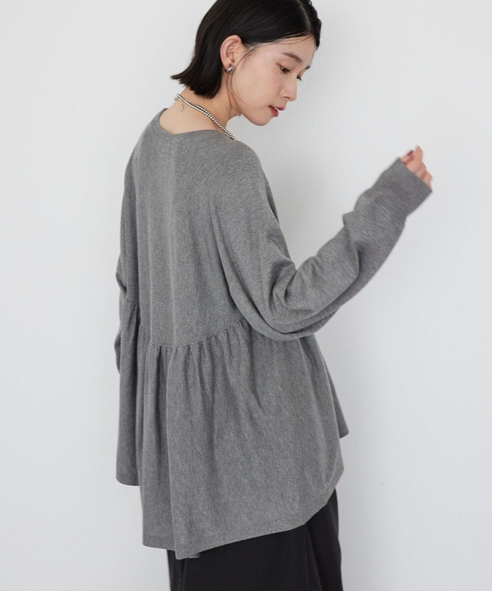 AMERICAN HOLIC ティアードギャザーニットプルオーバー 