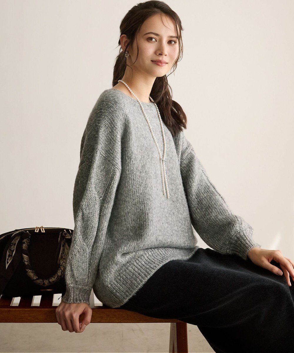 23区 【Oggi6月号掲載】メタルトップ イヤリング 