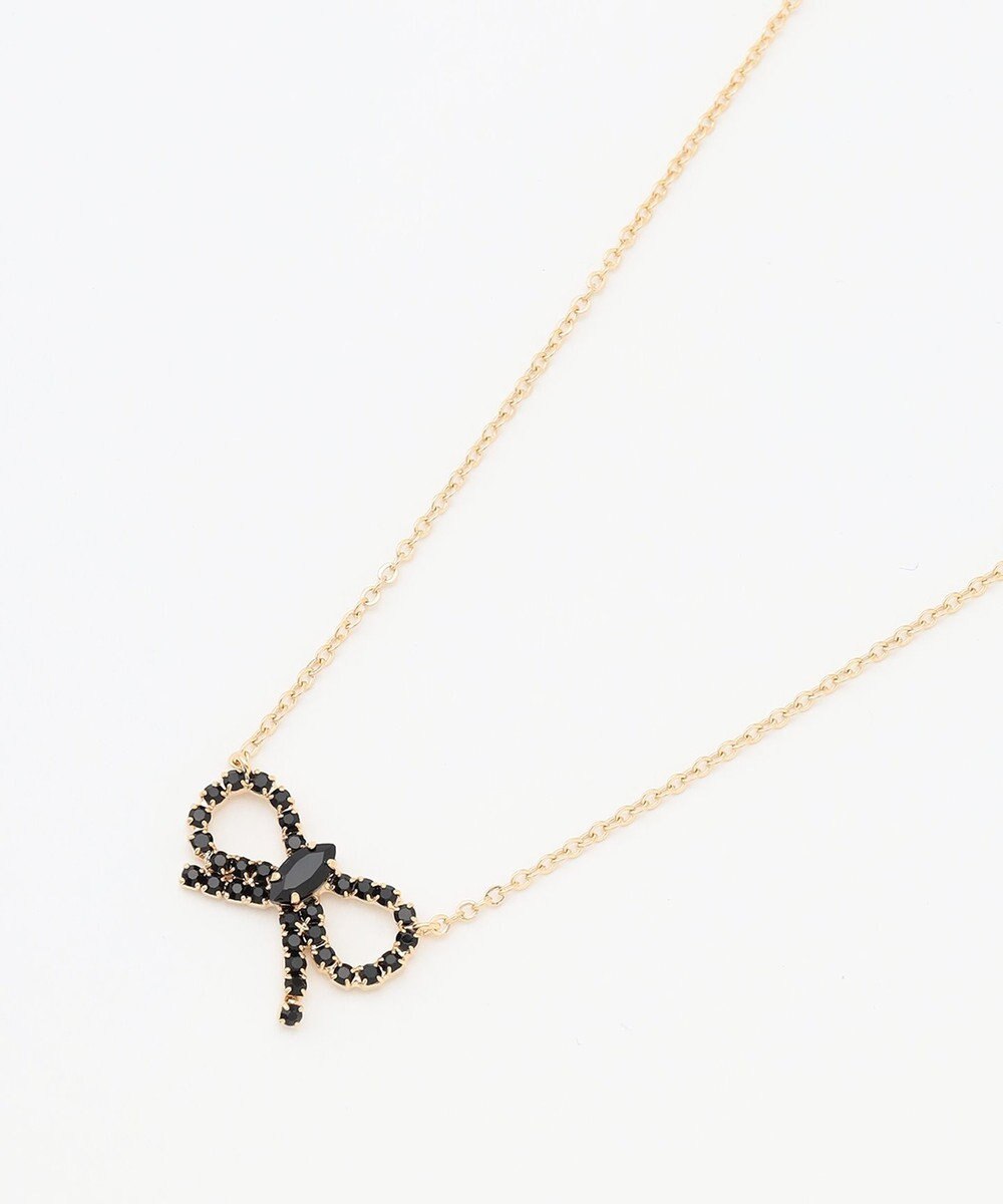 TOCCA GLITTER RIBBIN NECKLACE ネックレス 