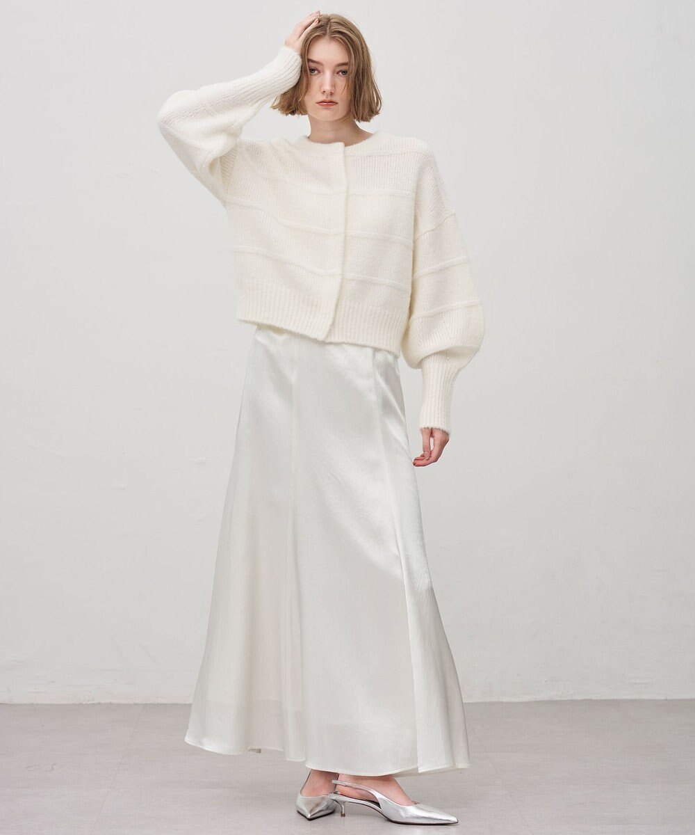 uncrave アセテートヴィンテージサテン マーメイドスカート 