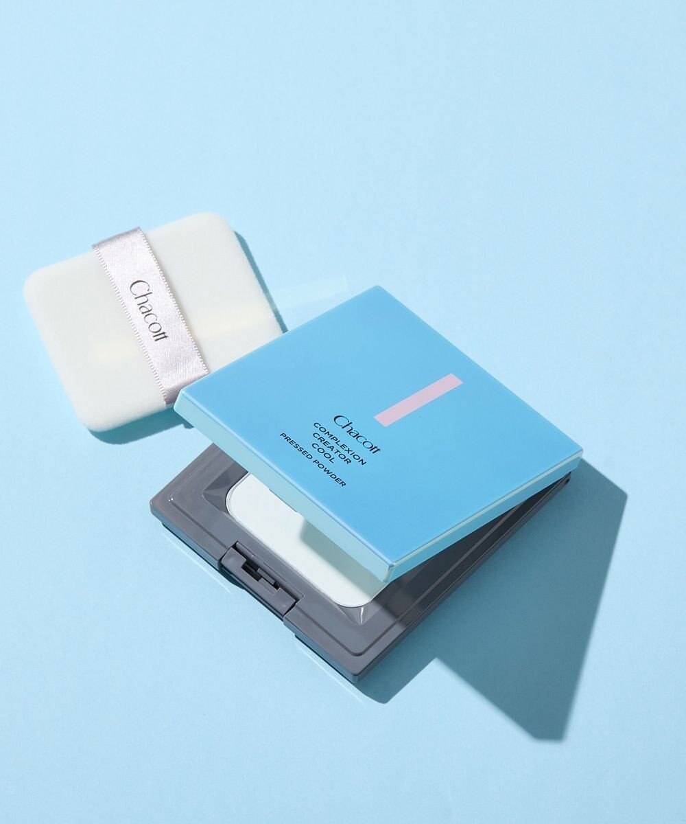 Chacott Cosmetics チャコット コンプレクションクリエイターN クール【008 クリアブルー】パフ付き 